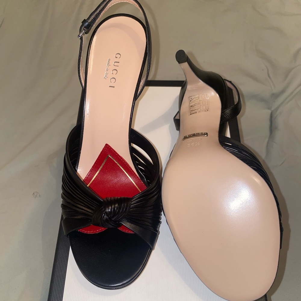 Black Gucci Heels